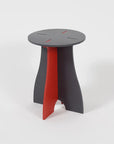 VIVIDNESS Assembled Stool GRAY