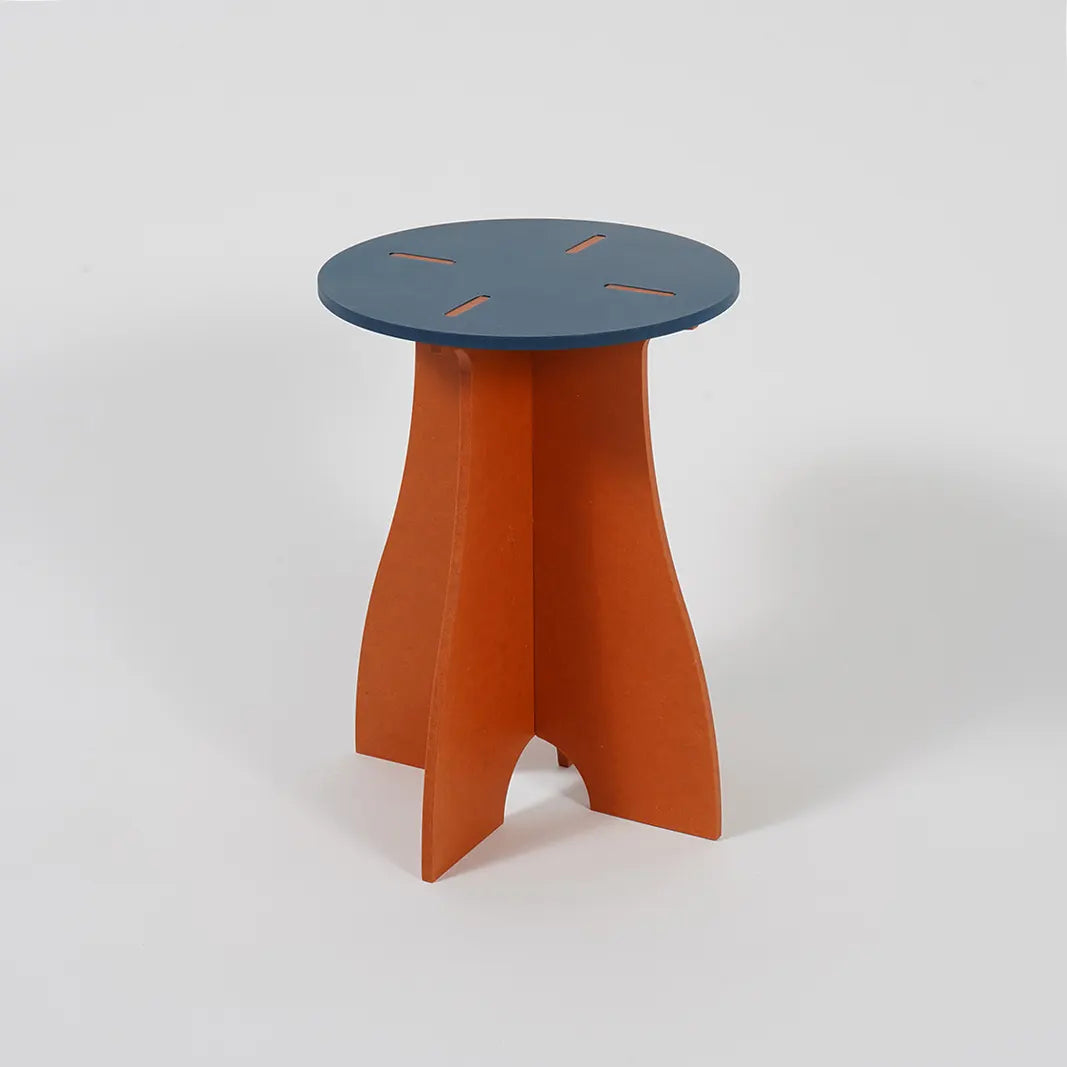 VIVIDNESS Assembled Stool BLUE