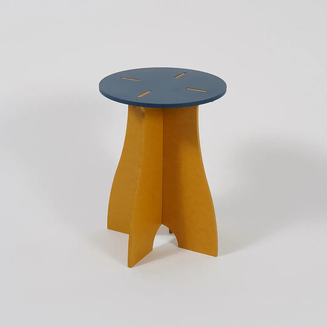 VIVIDNESS Assembled Stool BLUE