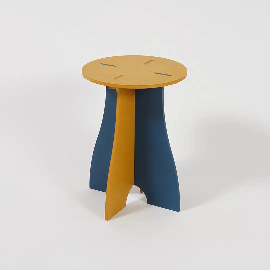 VIVIDNESS Assembled Stool YELLOW