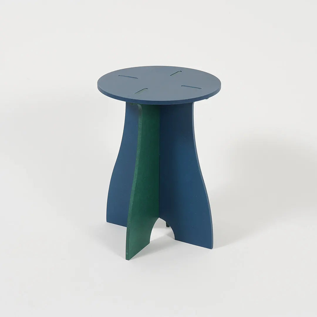 VIVIDNESS Assembled Stool BLUE