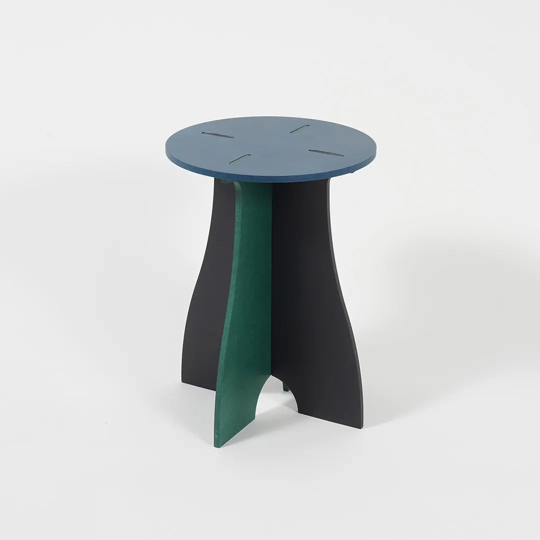 VIVIDNESS Assembled Stool BLUE