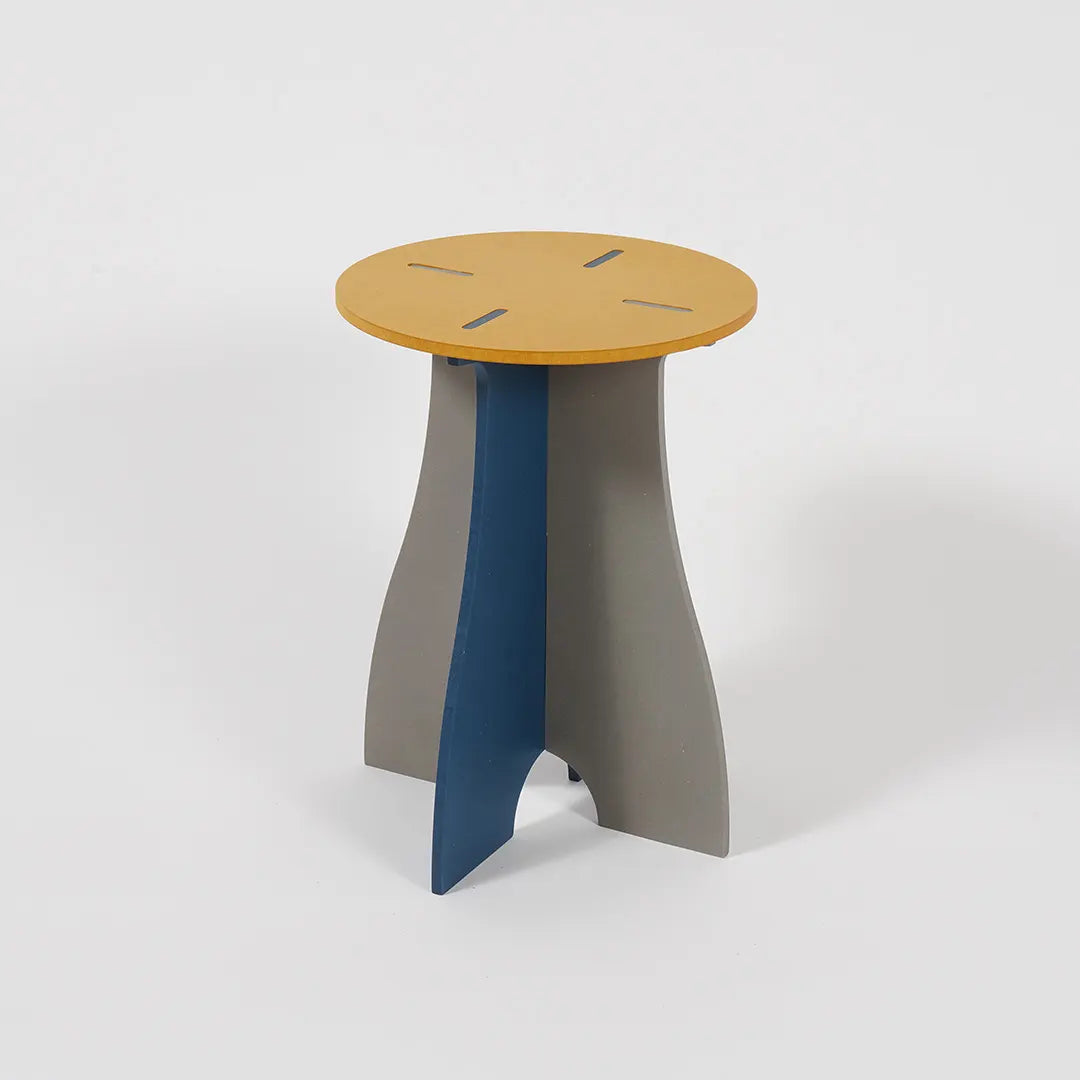 VIVIDNESS Assembled Stool YELLOW