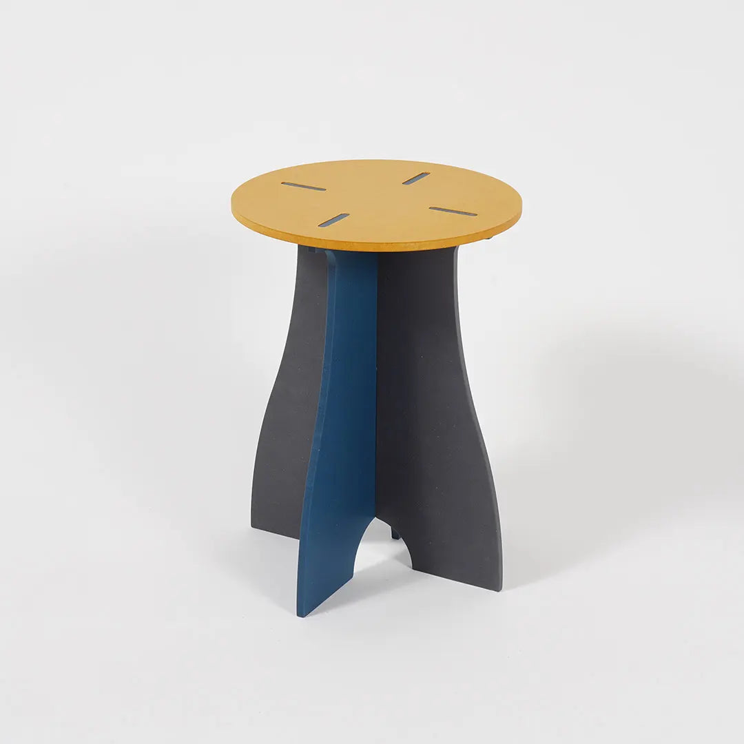 VIVIDNESS Assembled Stool YELLOW