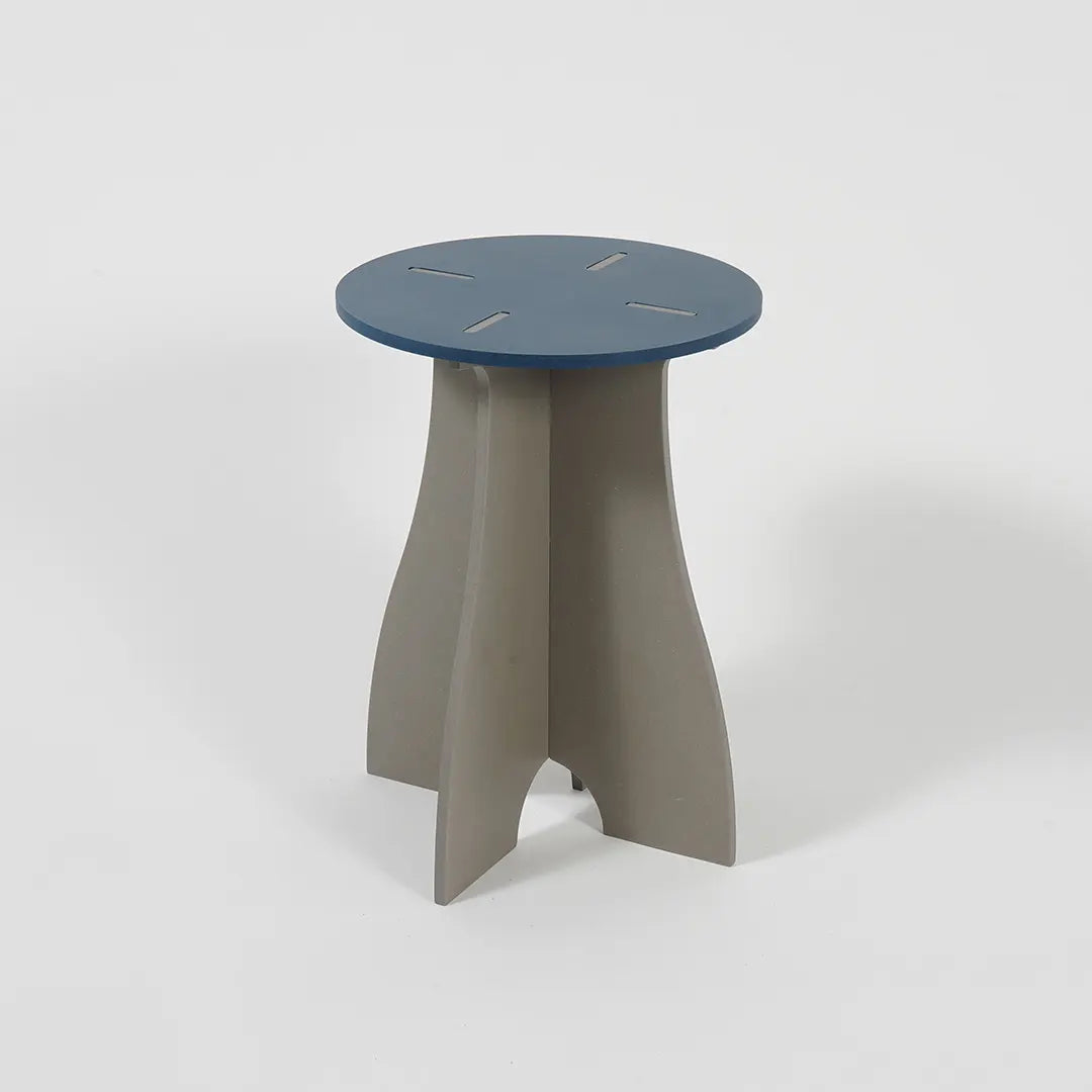 VIVIDNESS Assembled Stool BLUE