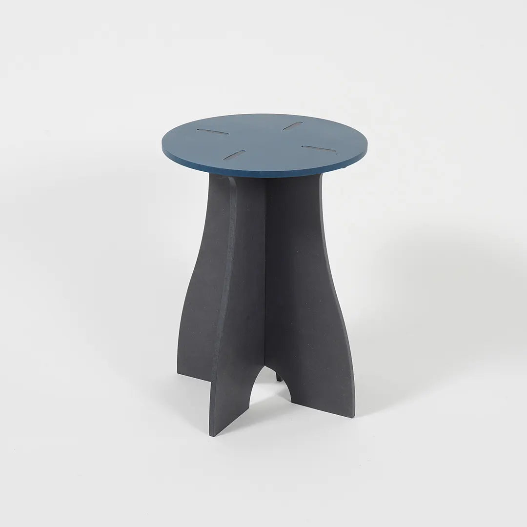 VIVIDNESS Assembled Stool BLUE