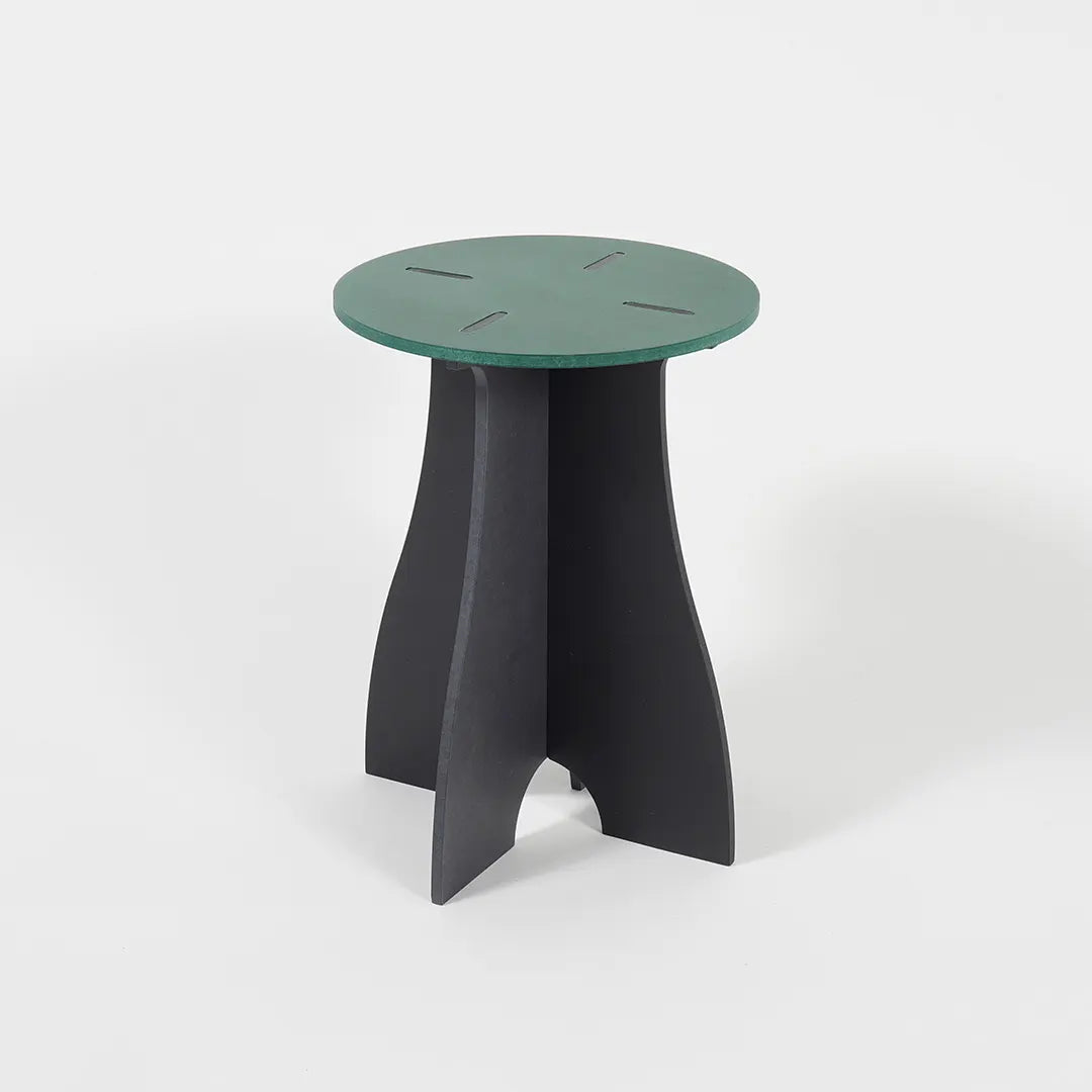 VIVIDNESS Assembled Stool GREEN