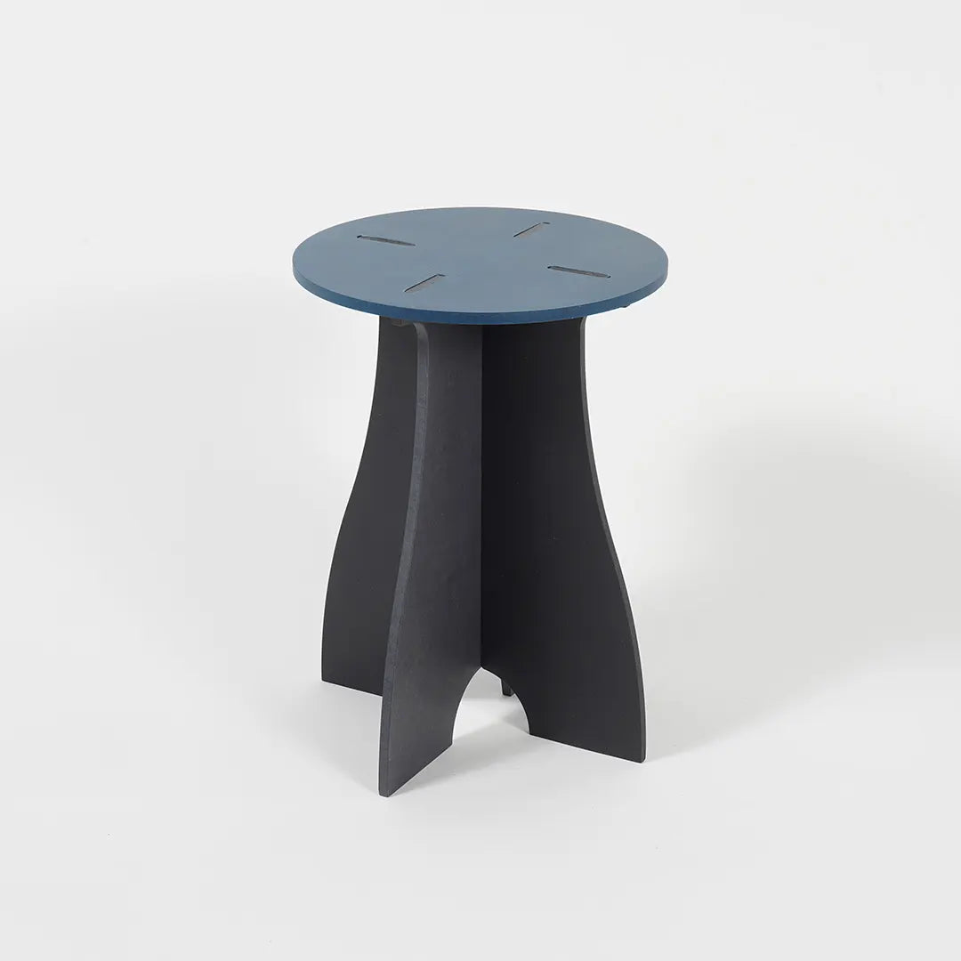 VIVIDNESS Assembled Stool BLUE