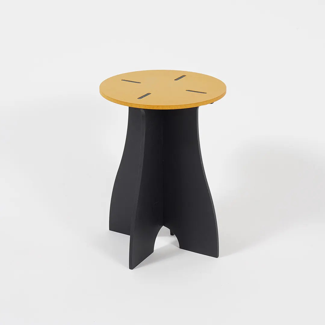 VIVIDNESS Assembled Stool YELLOW